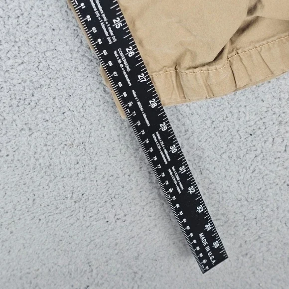 American Eagle Baggy Jogger Pants Women 6 Brown Stretch Cargo Pockets 9908356413 - Picture 7 of 12